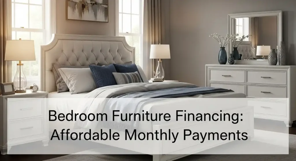Bedroom Furniture Financing Affordable Monthly Payments