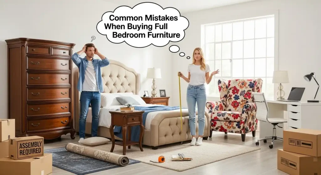 Common Mistakes When Buying Full Bedroom Furniture