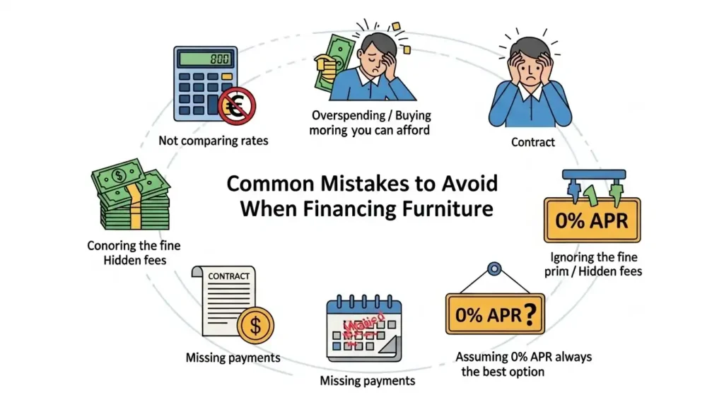 Common Mistakes to Avoid When Financing Furniture