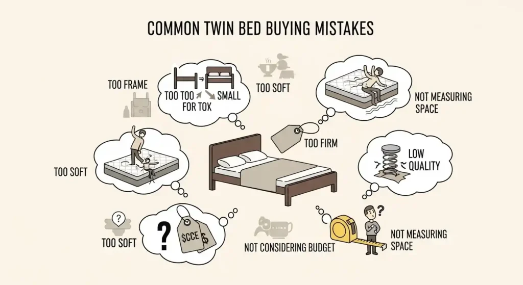 Common Twin Bed Buying Mistakes