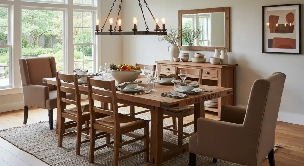 Dining Sets vs. Mix-and-Match Approaches