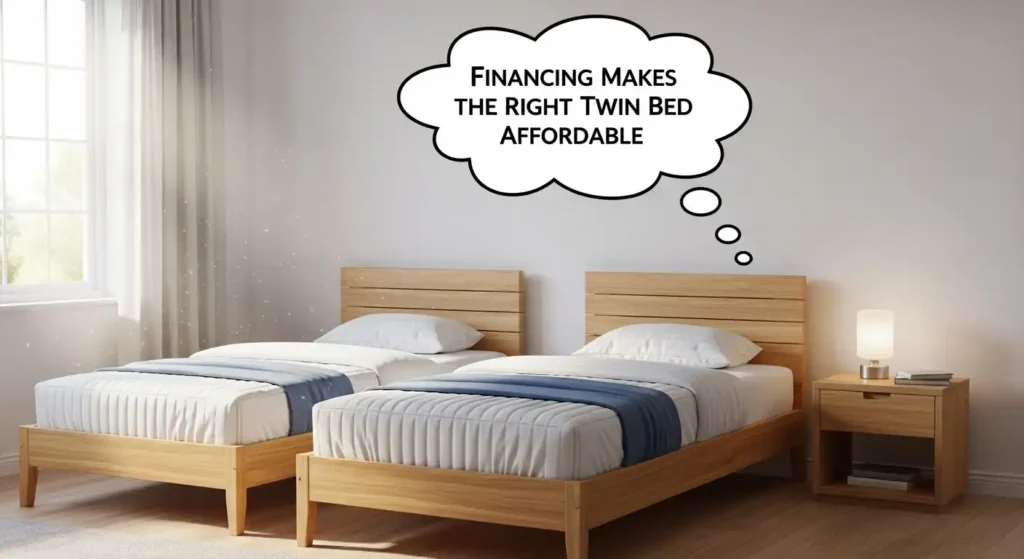 Financing Makes the Right Twin Bed Affordable