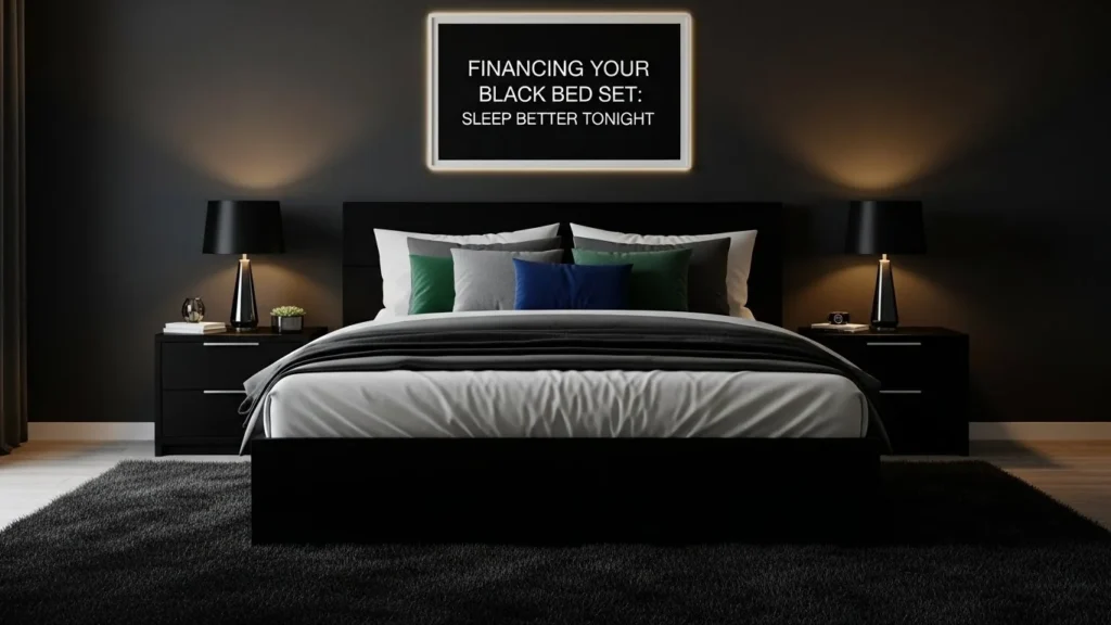 Financing Your Black Bed Set Sleep Better Tonight