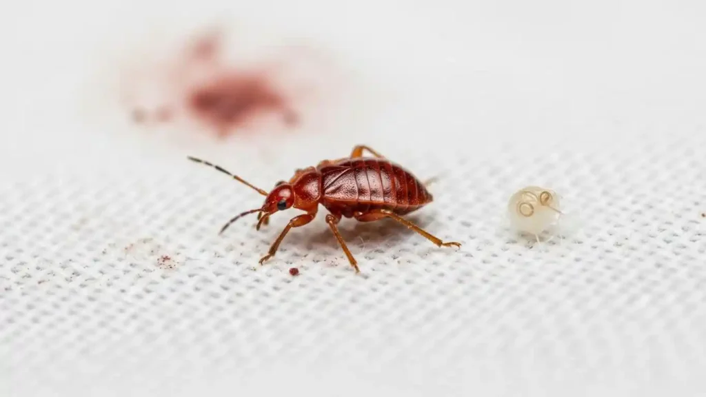 First Signs of Bed Bugs on Walls and Furniture