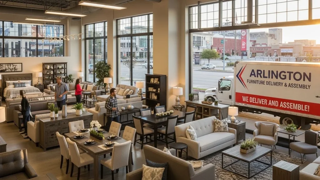 Furniture Stores That Deliver and Assemble Near Arlington, Texas