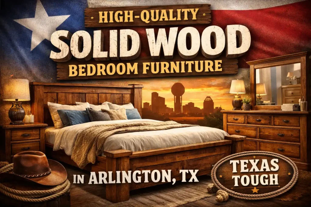 High-Quality Solid Wood Bedroom Furniture in Arlington, TX