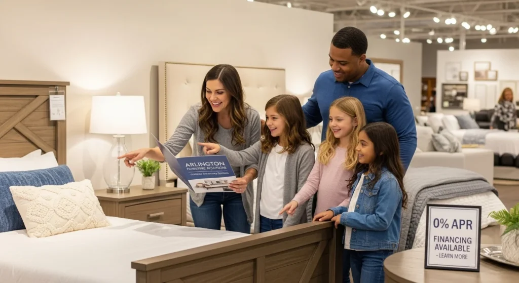 How Arlington Families Buy Bedroom Sets Without Paying Upfront