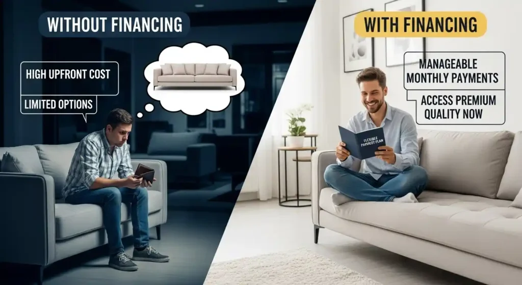 How Financing Makes Premium Furniture Affordable