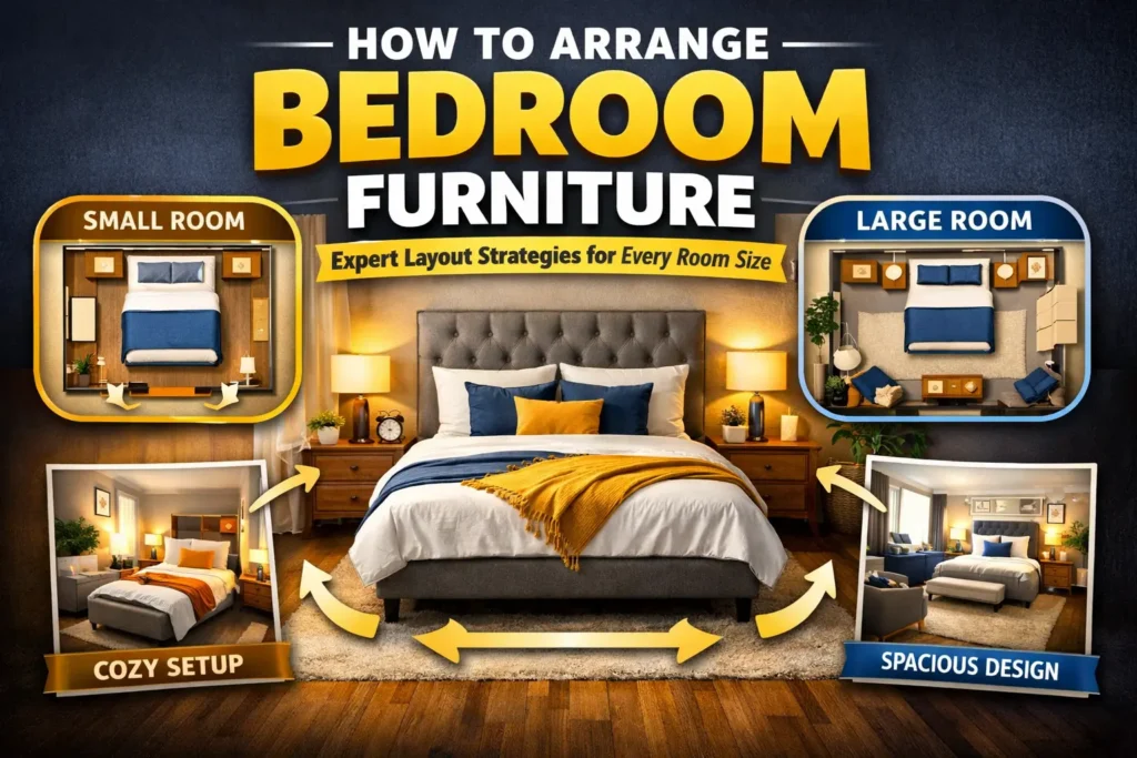 How to Arrange Bedroom Furniture Expert Layout Strategies for Every Room Size
