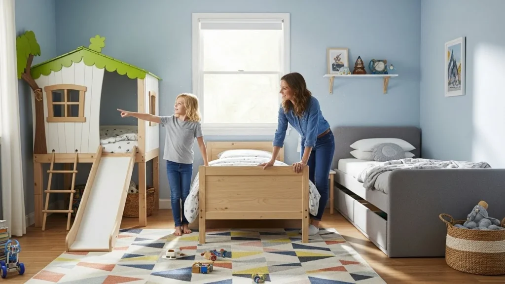 Choosing the right bed for your child's room is one of those parenting decisions that matters more than you might think. 