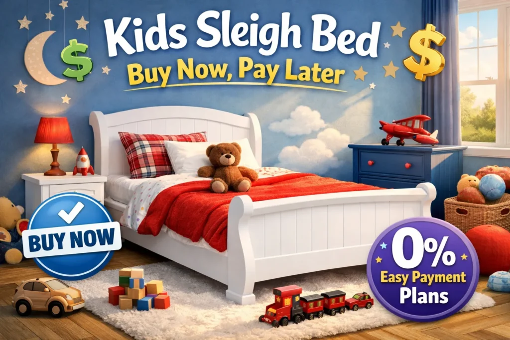 Kids Sleigh Bed Buy Now, Pay Later