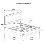 Led Bed Frame​ - Luxury and Affordable Led Bed (Caraway) - Image 5
