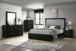 Led Bed Frame​ - Luxury and Affordable Bedroom Set (Caraway)