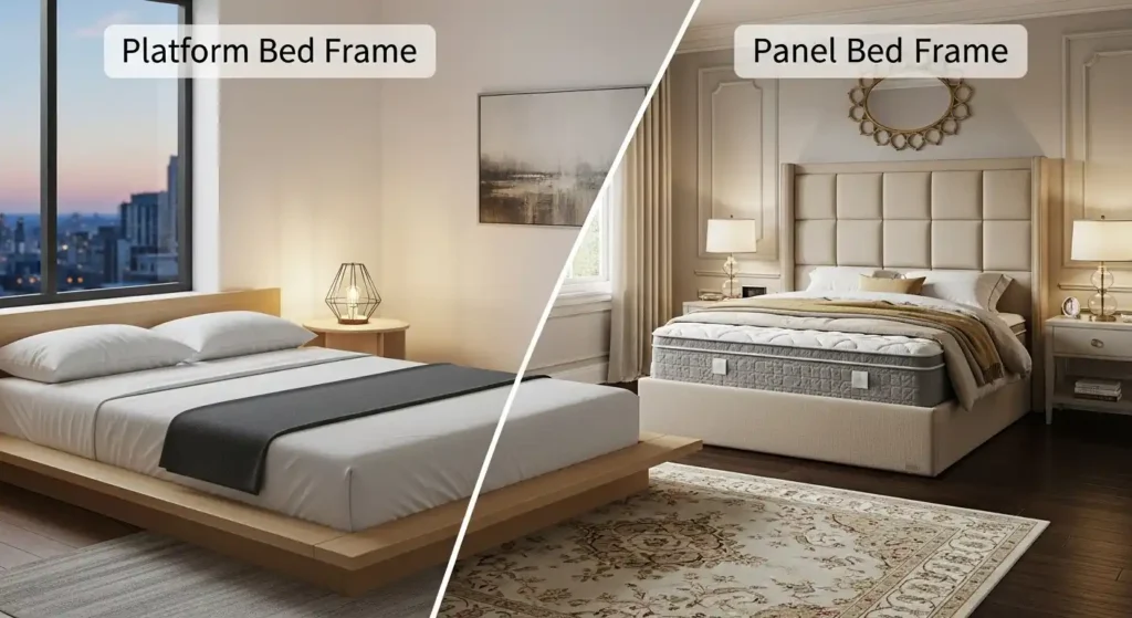 Platform vs. Panel Bed Frames
