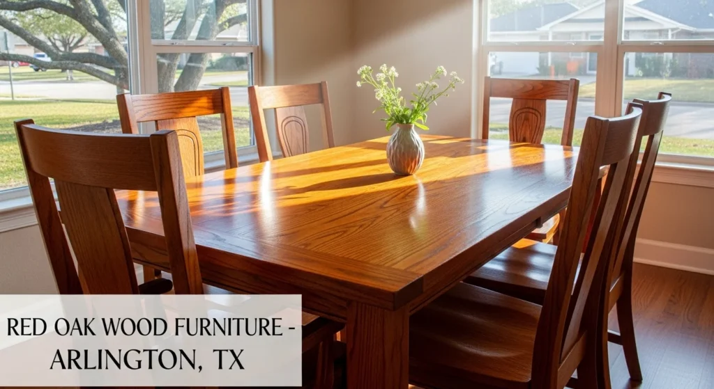 Red Oak Wood Furniture