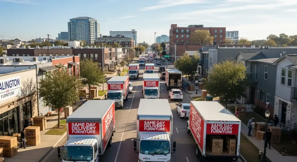 Same Day Furniture Delivery Near Me in Arlington, TX (2026)