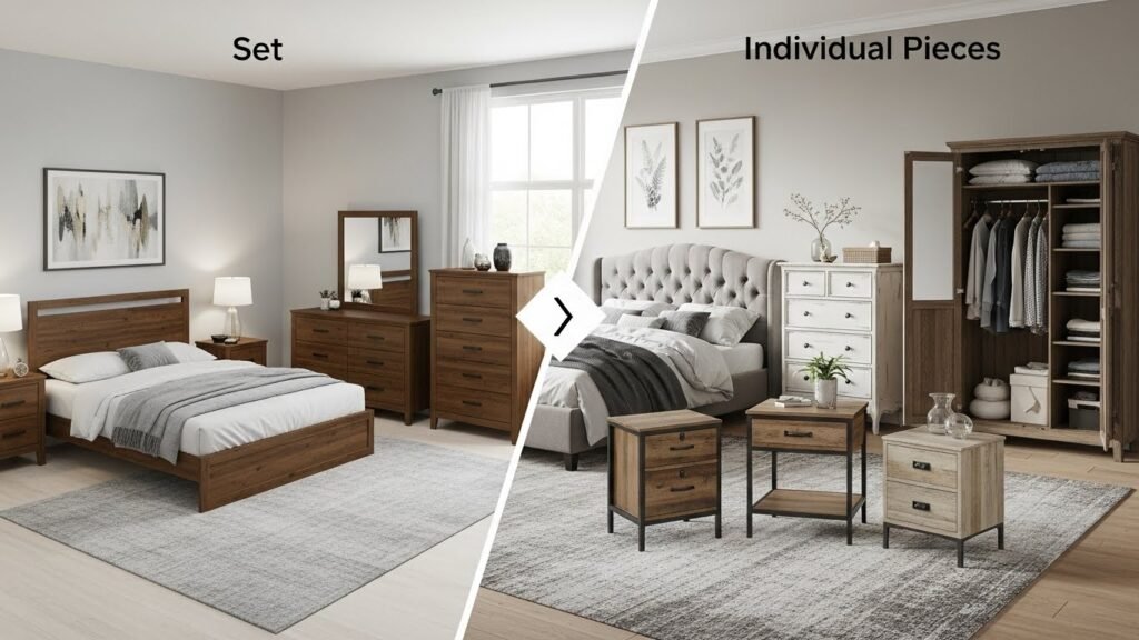 Shopping for Bedroom Furniture Set vs. Individual Pieces