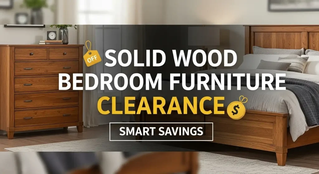 Solid Wood Bedroom Furniture Clearance Smart Savings
