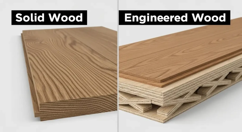 Solid Wood vs. Engineered Wood What’s the Real Difference