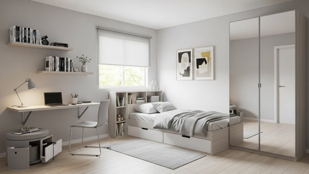 Standard Bedroom Layouts (150-250 Square Feet)