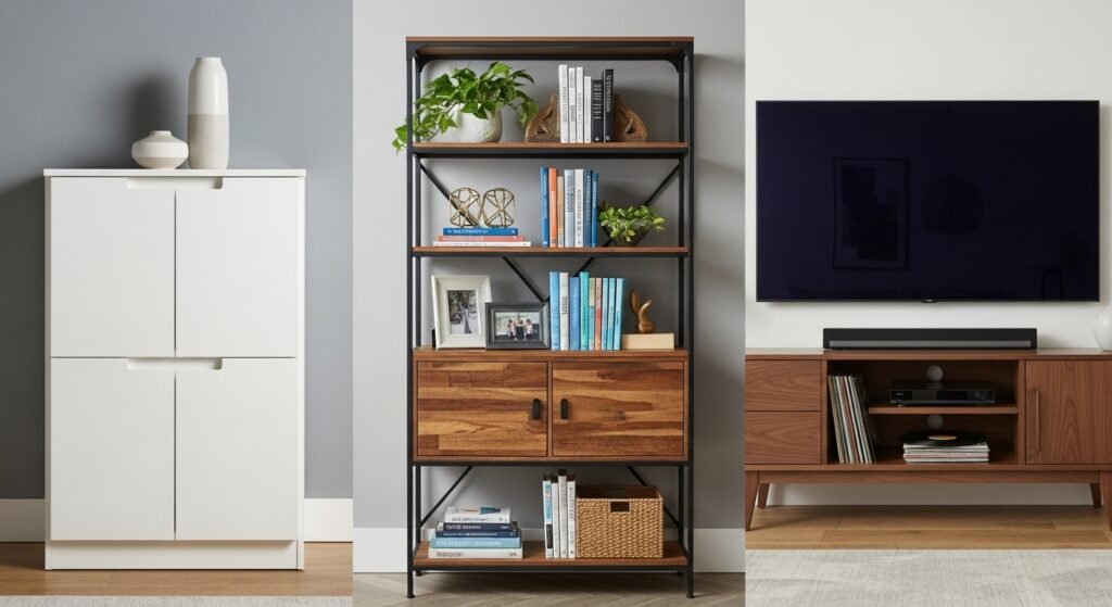Storage Solutions (Bookcases, Cabinets, Media Consoles)
