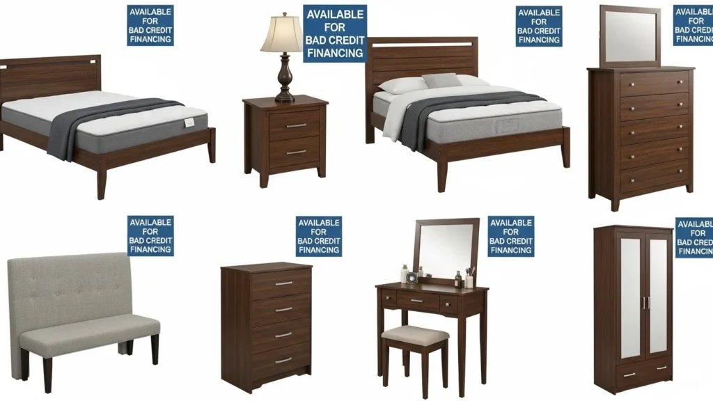 Types of Bedroom Furniture Perfect for Bad Credit Financing