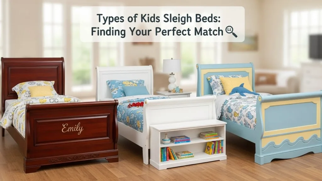 Types of Kids Sleigh Beds Finding Your Perfect Match