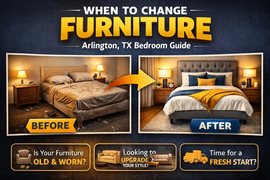 When to Change Furniture Arlington, TX Bedroom Guide