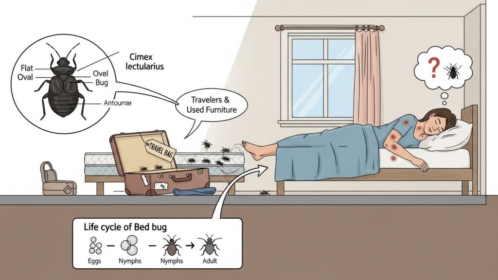Where Do Bed Bugs Come From and How Do You Get Them
