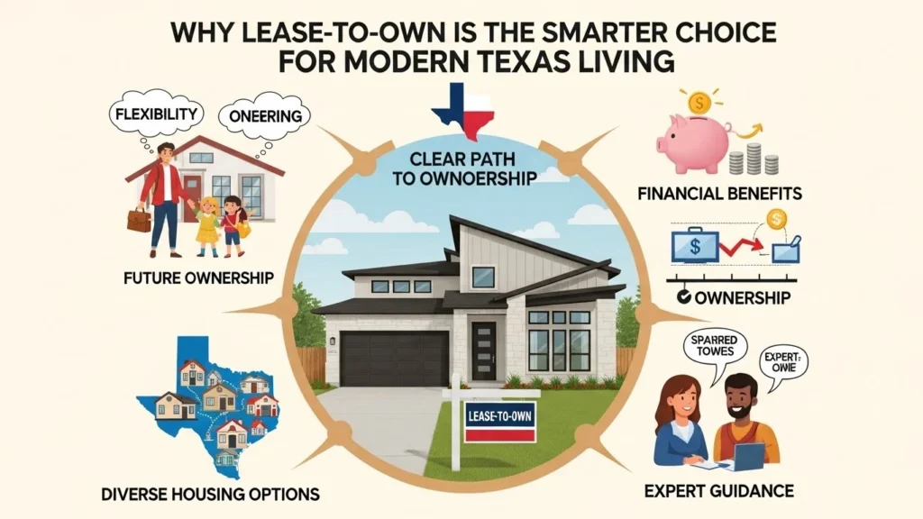 Why Lease-to-Own is the Smarter Choice for Modern Texas Living