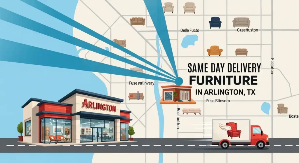 Why Local Furniture Stores Matter for Quick Delivery in Arlington, TX