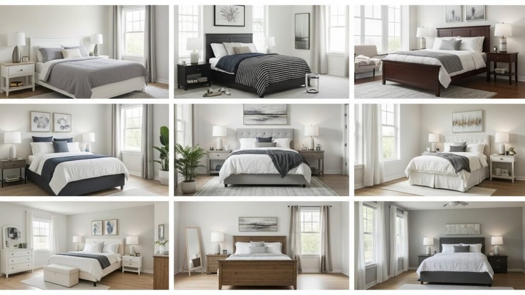 we've arranged furniture in over 3,000 bedrooms ranging from compact 10×10 spaces to master suites exceeding 400 square feet. 