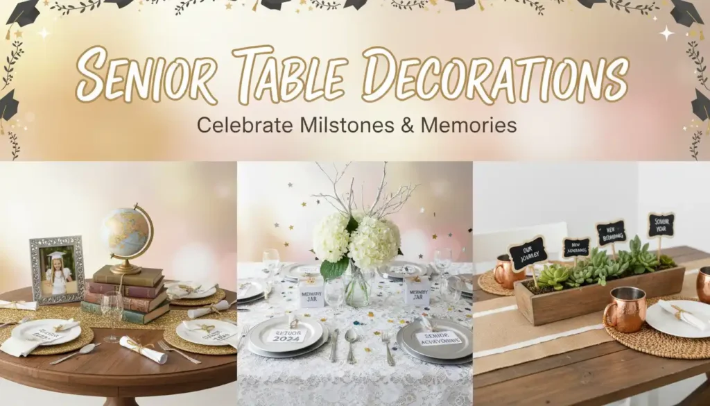 Best Senior Table Decoration Themes