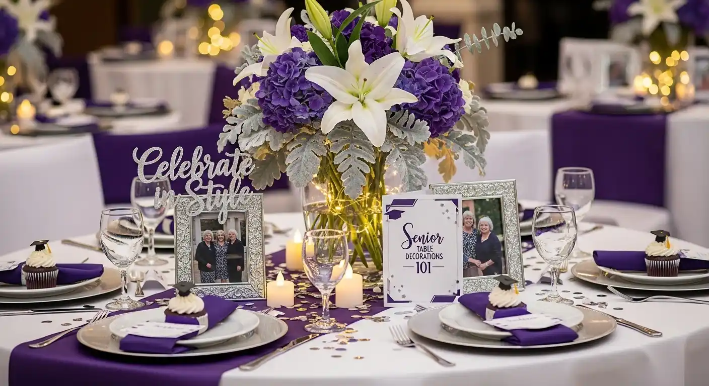 Senior Table Decorations