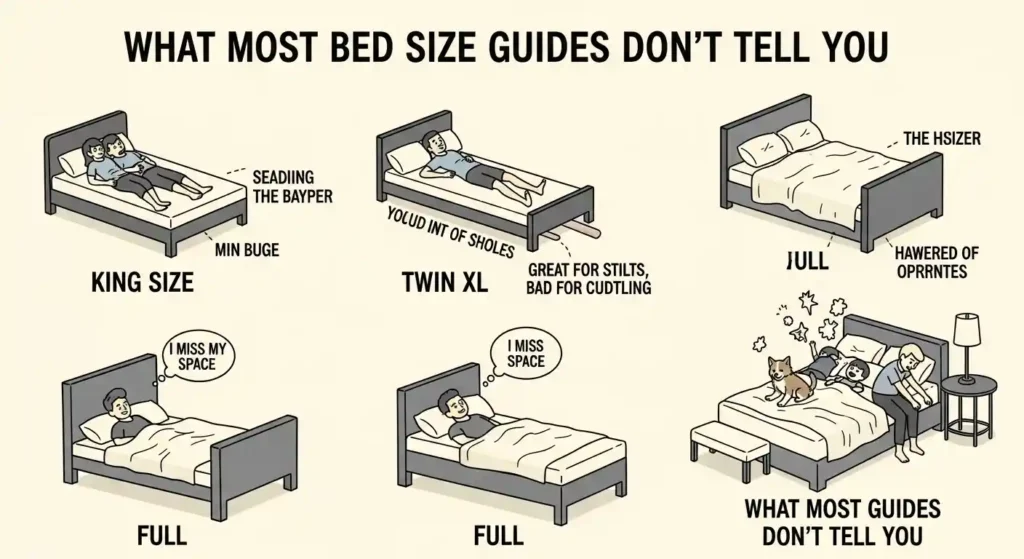 WHAT MOST BED SIZE GUIDES DON'T TELL YOU
