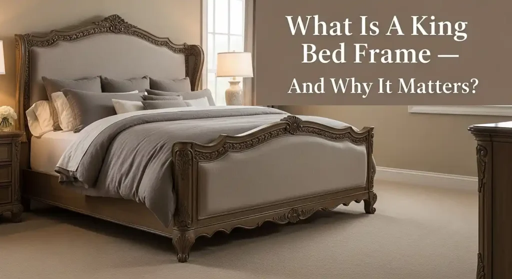 What Is a King Bed Frame — And Why It Matters
