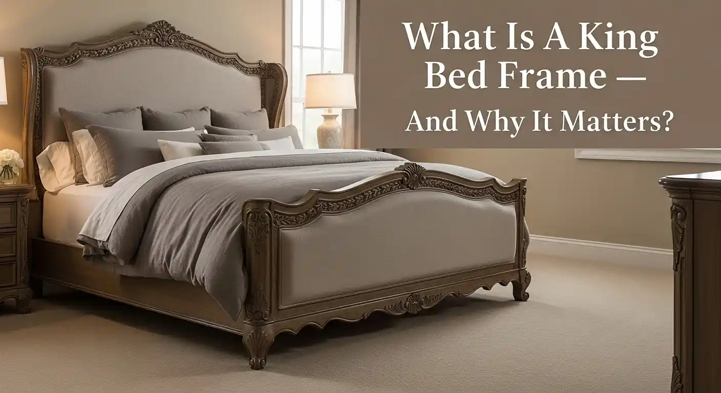 What Is a King Bed Frame — And Why It Matters