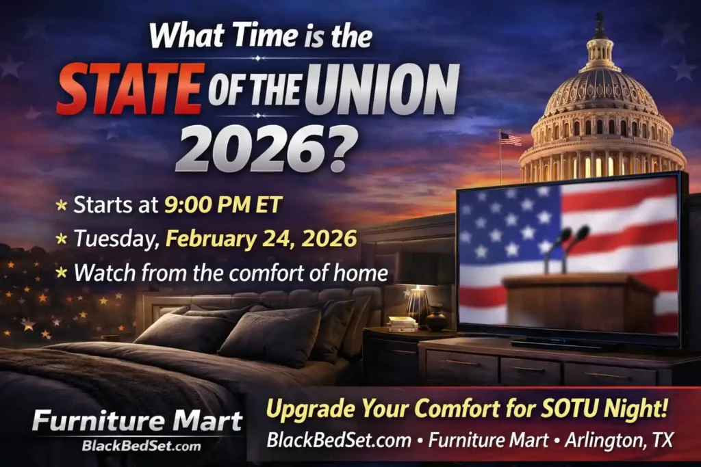 What Time Is the State of the Union 2026