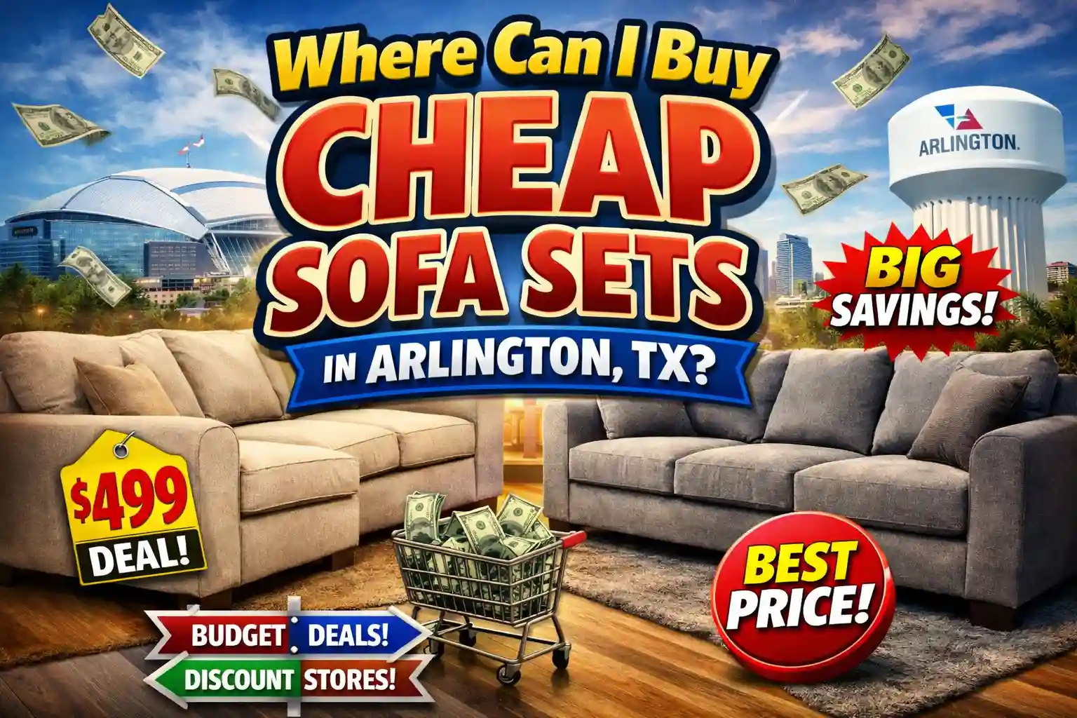 Where to Buy Cheap Sofas in Arlington, TX Furniture Mart