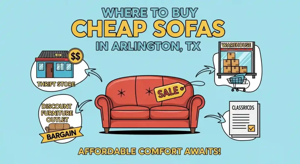 Where to Buy Cheap Sofas in Arlington, tx