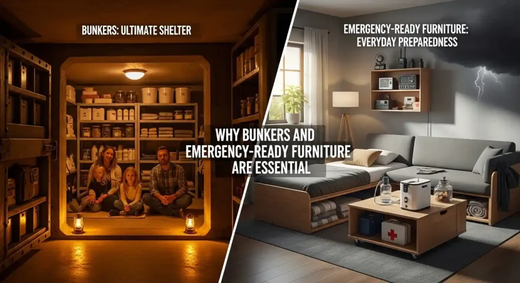 Why Bunkers and Emergency-Ready Furniture Are Essential