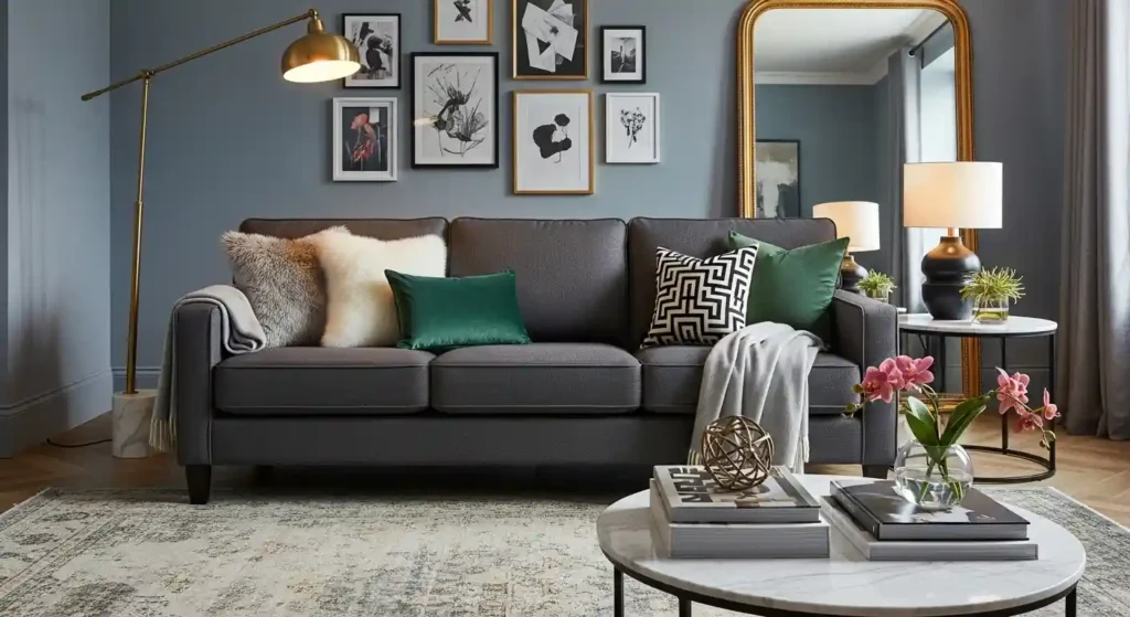 how to make a cheap sofa look expensive
