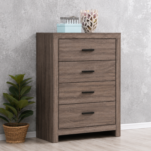 Brantford 4-drawer Bedroom Chest Oak