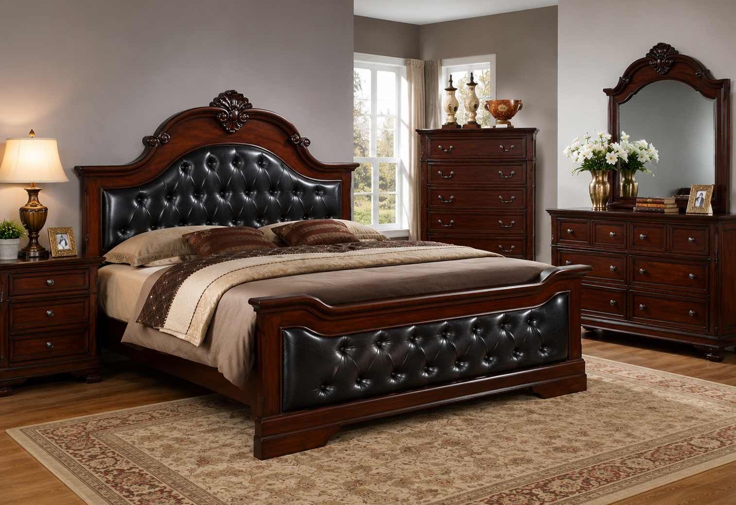 111 Sonesta Grande King Upholstered Bed (Sonesta Grande 1575 King Upholstered Bed) - Image 1