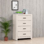 Brantford 4-drawer Bedroom Chest White