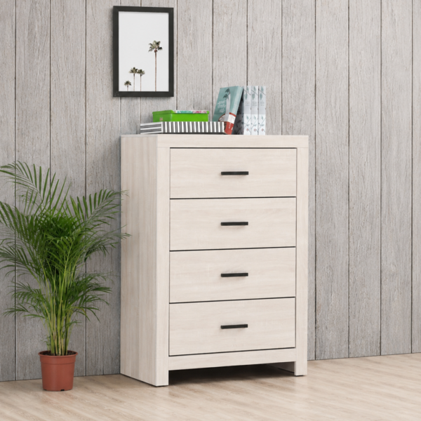 Brantford 4-drawer Bedroom Chest White