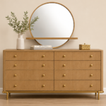 Coaster Furniture - Arini 8-Drawer Dresser with Mirror in Sand Wash - 224303M