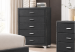 Melody 5-drawer Bedroom Chest Grey