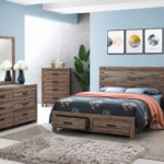 Brantford Storage Wooden Panel Bedroom Set