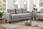 Bowen Upholstered Track Arm Tufted Sofa